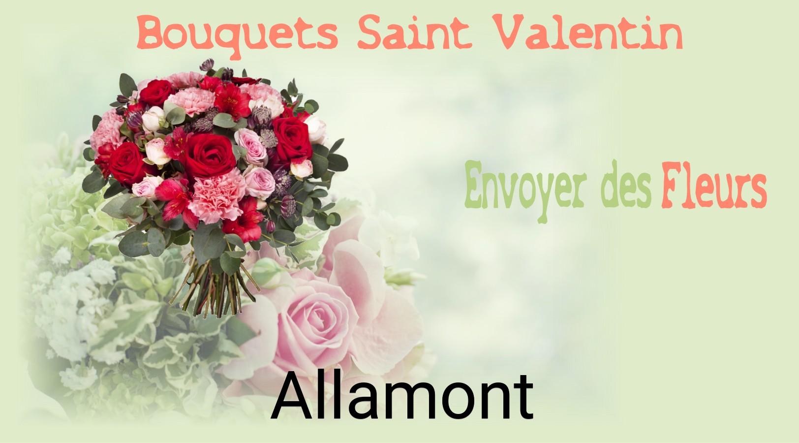 Roses de Saint-Valentin livrées à Allamont